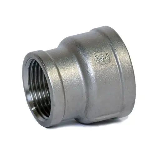 Муфта перехідна з нержавіючої сталі AISI 304 DN 10x15 (3/8"x1/2")