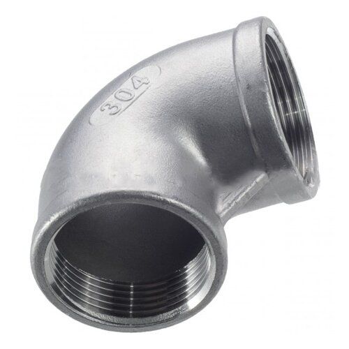 Отвод резьбовой из нержавеющей стали AISI 304 DN 8 (1/4")