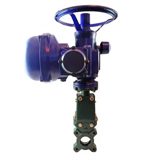 Засувка шиберна з електроприводом Tecofi VG3400-004